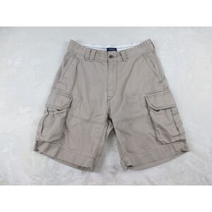 Ralph‎ Lauren Shorts Mens 34 Brown Tan Cargo Pockets Preppy Casual*